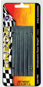 Pinecar PIN3926 - Aerodynamic Weight 2.2 oz