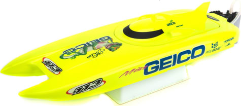 Pro Boat PRB08019 - Miss Geico 17-inch Catamaran Brushed: RTR