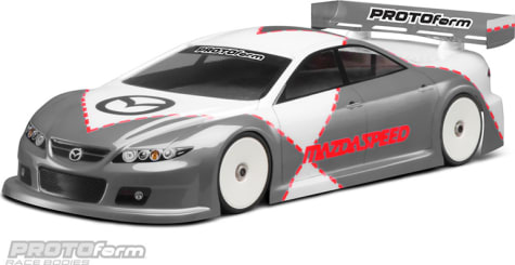 Pro-Line PRM1487-22 - Mazdaspeed6 PRO-Lite Weight Clear Body: 190mm