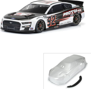 Protoform PRM158700 - 1 /7 22 NASCAR Cup Series Frd Mstng Clear Body: Infrctn6S