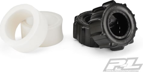 Pro-Line PRO10146-103 - discontinued Sling Shot 4.3 Pro-Loc Sand Truck Tires (2) for Pro