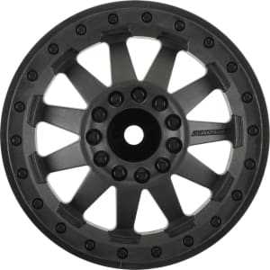 Pro-Line PRO2743-03 - discontinued F-11 2.8 inch Black Wheels (2) Front Stampede/Rustl
