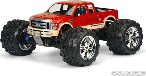 Pro-Line PRO3247-00 - clear body shell 08 Ford F-250 Supercab Tmx Emx