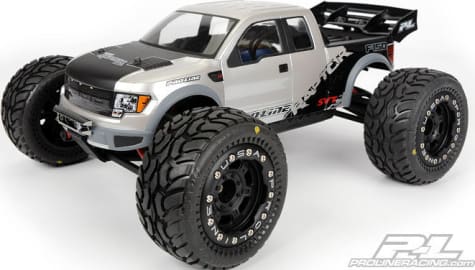 Pro-Line PRO3360-00 - Ford F-150 SVT Raptor Clear Body 1/16 E-Revo