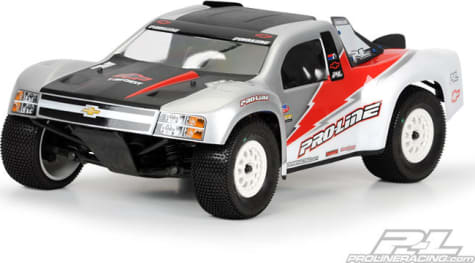 Pro-Line PRO3365-00 - Flo Tek Chevy Silverado 1500 Clear Body:Slash SC10