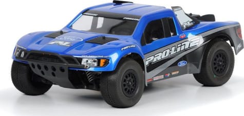 Pro-Line PRO3366-00 - discontinued Flo-Tek Ford F-150 Raptor SVT Clear Body Slash