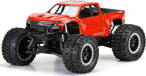 Pro-Line PRO350717 - Pre-Cut 2019 Chevy Silverado Z71 Trail Boss Clear Body