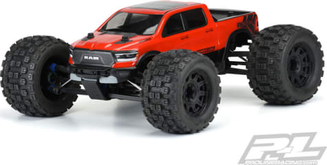 Pro-Line PRO353617 - discontinued Pre-Cut 2020 Ram Rebel 1500 Clear Body E-REVO 2.0