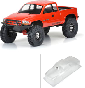 Pro-Line PRO362000 - 1997 Dodge Dakota Clear Body for 12.3? 313mm Wheelbase Scale Cra