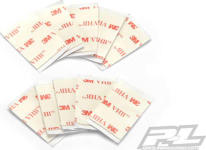 Pro-Line PRO5840 - Pro-Line Double Sided Clear Mounting Tape 10pk