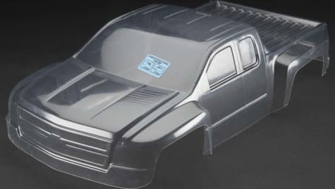 Pro-Line PRO3385-17 - Pre-Cut Chevy Silverado HD Clear Body PRO-2 SC