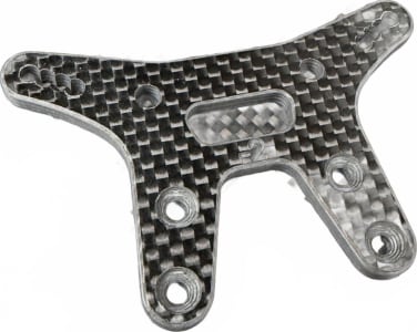 R1Wurks R1W920282 - R1WURKS R1B Front Carbon Fiber Shock Tower -2mm 3K Plain Weave