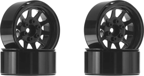 RC4WD RC4Z-W0210 - RC4WD OEM Stamped Steel 1.9 Beadlock Wheels Black