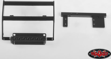 RC4WD RC4VVV-C0753 - Steel Push Bar Front Bumper for 1985 T0Y0TA 4Runner Hard Body