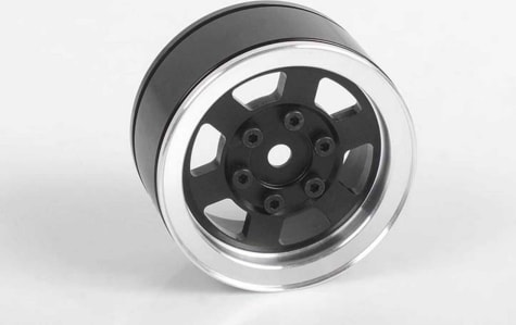 RC4WD RC4VVV-C0806 - Six-Spoke 1.55 Internal Beadlock Wheels (Black)
