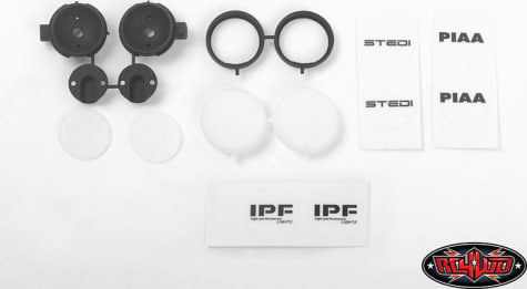 RC4WD RC4VVV-C1011 - Round Ipf Flood Lights for TRA Mercedes-Benz G 63 Amg 6x6