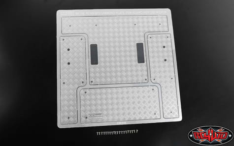 RC4WD RC4VVV-C1086 - Steel Rear Bed Diamond Plates for Gelande Ii 2015