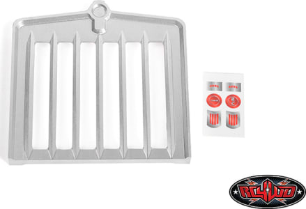 RC4WD RC4Z-S2093 - Smokey Billet Front Grille for Tamiya King / Grand Hauler (Silve