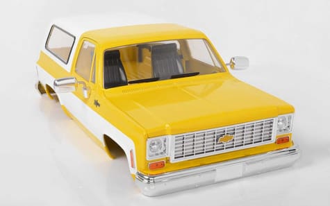 RC4WD RC4Z-B0152 - Chevy Blazer Hard Body Complete Set Yellow