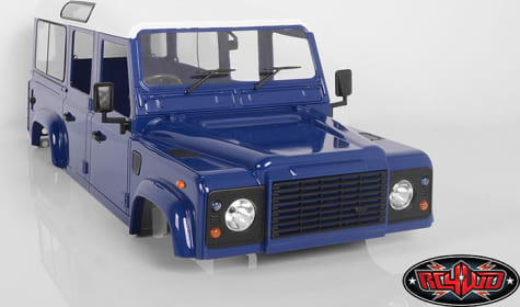 RC4WD RC4Z-B0170 - RC4WD Gelande II D110 Complete Body Set (Dark Blue)