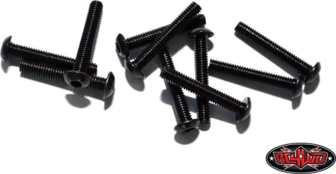 RC4WD RC4Z-S0657 - Steel Button Head Cap Screws M3 X 18mm (10)