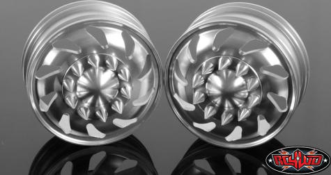 RC4WD RC4Z-W0053 - Force Directional Semi Front Wheels W/Spiked Caps