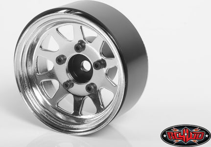 RC4WD RC4Z-W0264 - Oem Stamped Steel 1.55 Beadlock Wheels (Chrome) (4)