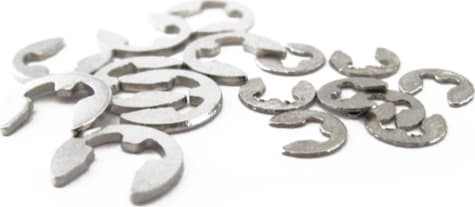 Racers Edge RCET02085 - E-Ring 2.3 & 4 E-Ring 8 Each - Pro2-Sc