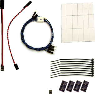 RC Lights RCL11062 - Prewired 6 Led RPM Bumper&Tail Canister 3mm 6/18