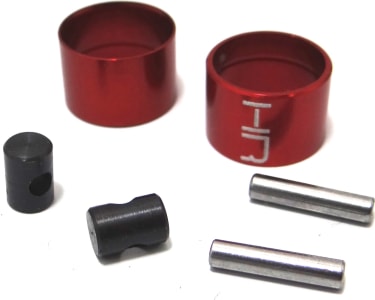 Hot Racing RCV12P - discontinued Rebuild For 288 CVD 12mm Red