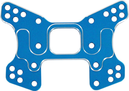 Redcat RER06037B - Machined Aluminum Rear Shock Tower (1pc)(Blue)