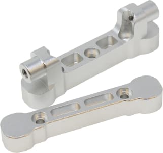 Redcat RER13326 - Aluminum 6061-T6 Lower Arm Mounts/Cover-Rear Kaiju