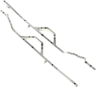 Redcat RER15548 - Chrome Frame Rail Assembly (1pr)