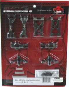 Redcat RERBLH-0010GM - Aluminum Hop Up Kit for Blackout Series Vehicles (Front or Rear)