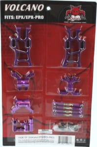 Redcat RERHUK-1P - Volcano EP/EP Pro hop up kit (New version)(Purple)