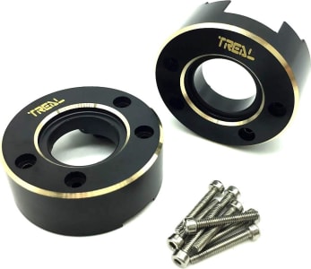 Redcat RERT8034-2061B - Treal Brass Rear Counterweight 62g for Redcat Gen8-Black