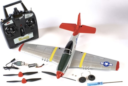 Rage RC RGRA1300 - P-51d Mustang Micro Rtf