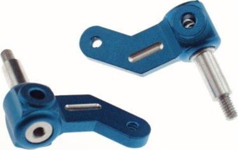 Hot Racing RGT2106 - Associated RC10gt Blue Aluminum Front Steering Arms