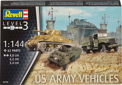 Revell RMX803350 - 1/144 US Army Vehicles WWII