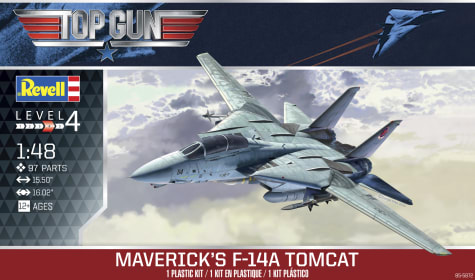 Revell RMX855872 - 1/48 F14 A Tomcat Top Gun Classic