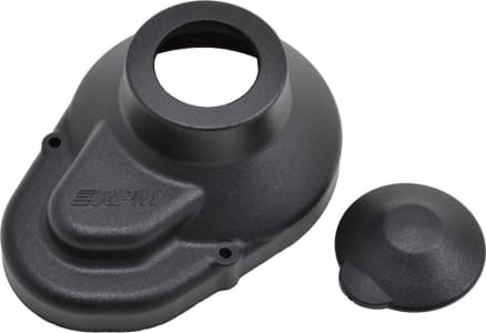 RPM R/C Products RPM70262 - Gear Cover for the ASC SC10B SC10 T4 & B4; Black