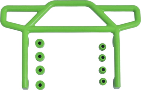RPM R/C Products RPM70814 - Rear Bumper Green: Rustler