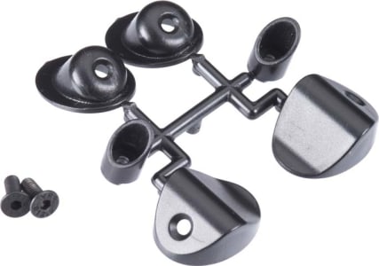 RPM R/C Products RPM70292 - Through-The-Body Mock Side Exhaust Tips Black
