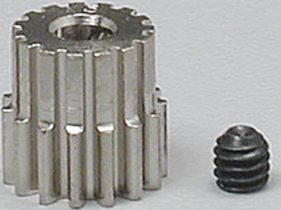 Robinson Racing Products RRP1015 - Hard Nickel Plated 48p Pinion 15 Teeth