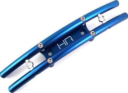 Hot Racing RVO330F06 - discontinued Blue Aluminum Tubular Front Bumper