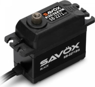 Savox SAVSB2271SG-BE - Black Edition High Voltage brushless Digital Servo 0.065sec / 27