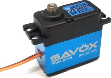 Savox SAVSW2210SG - Waterproof Premium brushless Digital Servo 0.11sec / 500oz @ 7.4