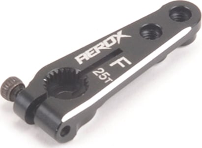 AEROX Performance RC AX009 - Aerox Alum Servo Arm - Short 25t Futaba