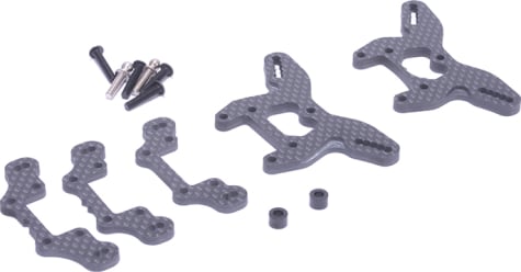 Schumacher Racing Products Ltd schU9401 - C/F Front Tower Conversion (STC) - PB