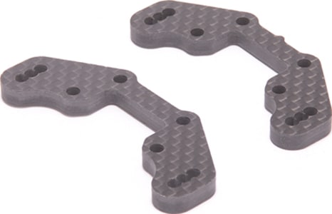 Schumacher Racing Products Ltd schU9442 - C/F STC Rear 47.5mm & 45mm Straps (2 pieces)